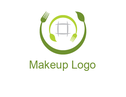 leaf and fork logo
