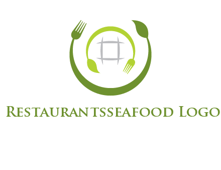 leaf and fork logo