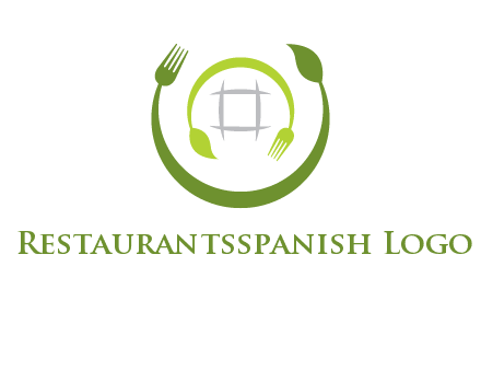 leaf and fork logo