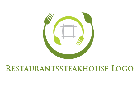 leaf and fork logo