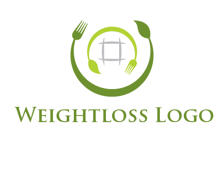 leaf and fork logo