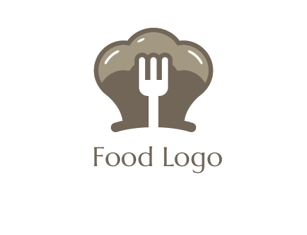 fork in chef hat logo