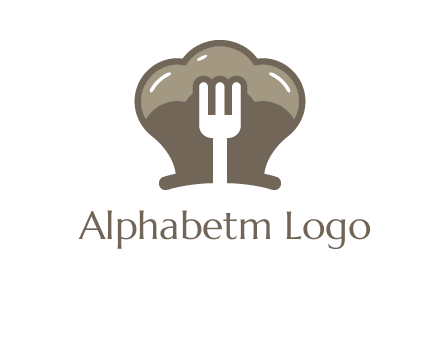 fork in chef hat logo