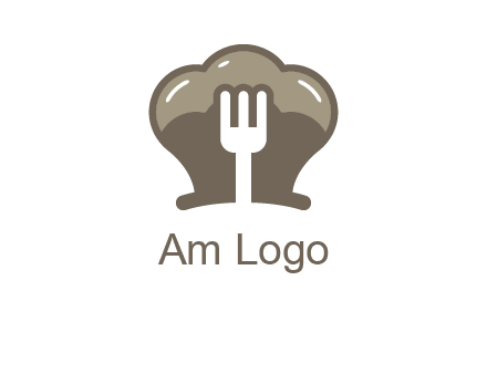 fork in chef hat logo