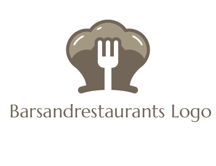 fork in chef hat logo