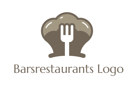 fork in chef hat logo