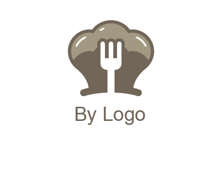 fork in chef hat logo