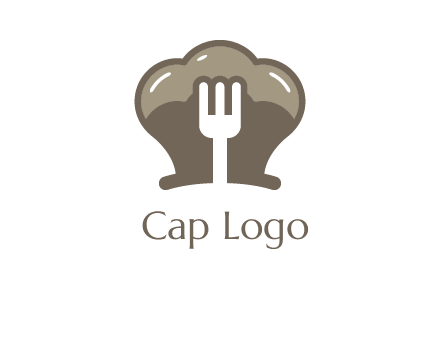 fork in chef hat logo