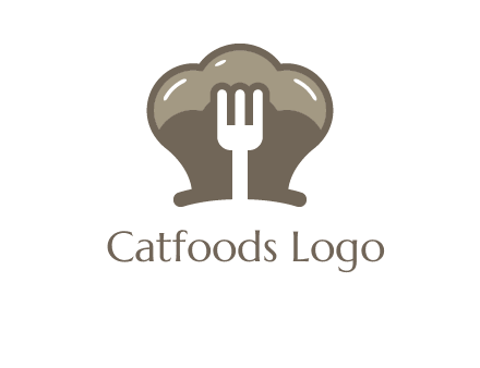 fork in chef hat logo