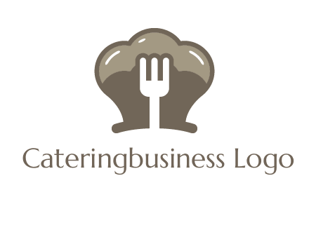 fork in chef hat logo