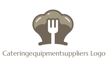 fork in chef hat logo