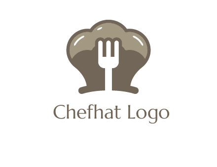 fork in chef hat logo