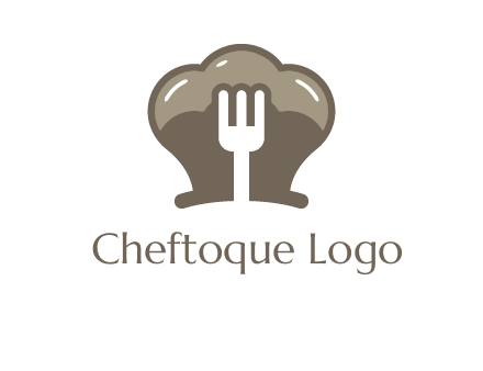 fork in chef hat logo
