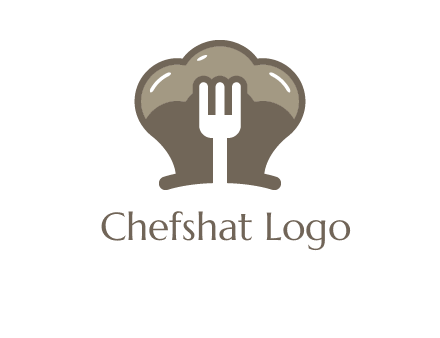 fork in chef hat logo