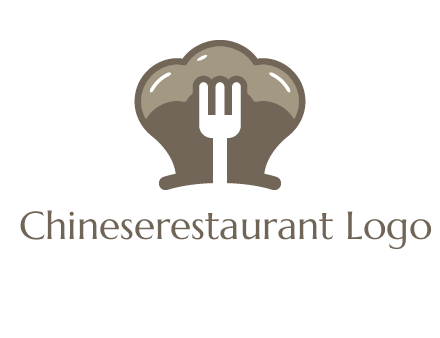 fork in chef hat logo