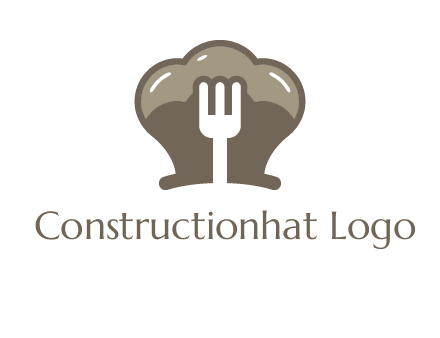 fork in chef hat logo