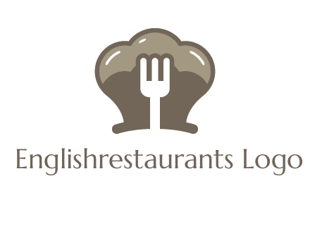 fork in chef hat logo