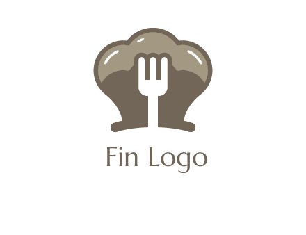 fork in chef hat logo