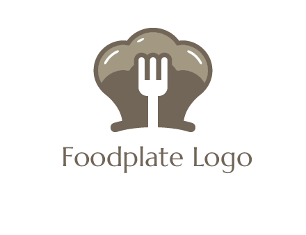 fork in chef hat logo