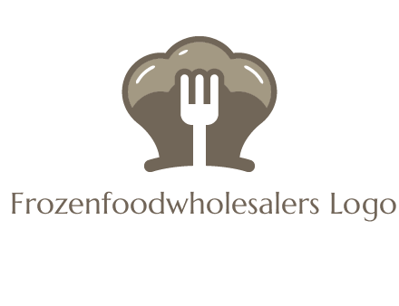 fork in chef hat logo