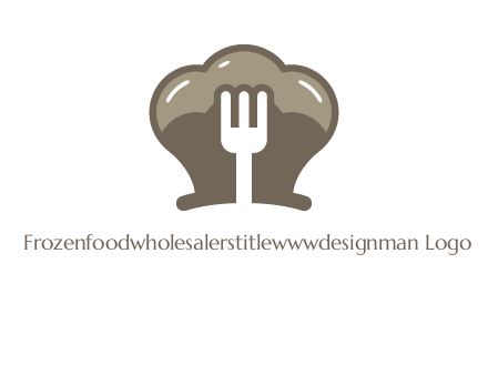fork in chef hat logo