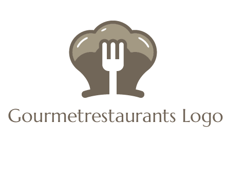fork in chef hat logo