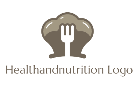 fork in chef hat logo