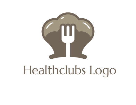 fork in chef hat logo