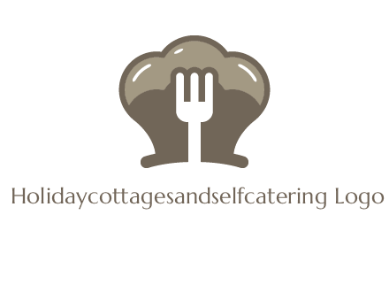 fork in chef hat logo