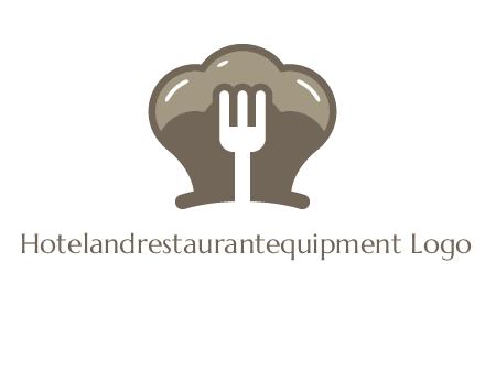 fork in chef hat logo