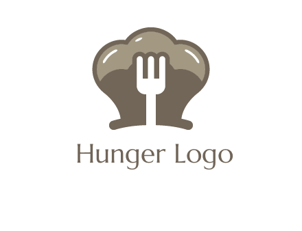 fork in chef hat logo