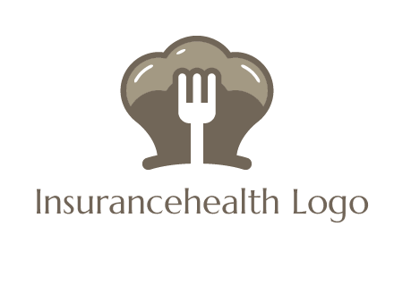 fork in chef hat logo