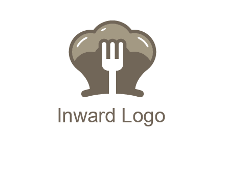 fork in chef hat logo