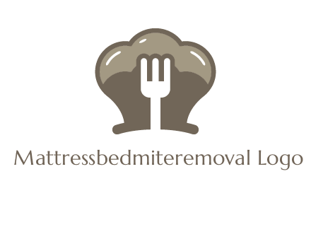 fork in chef hat logo