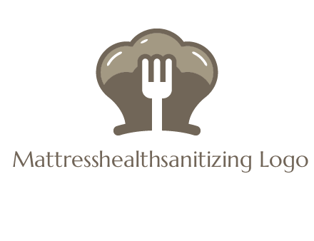 fork in chef hat logo