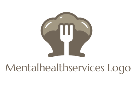 fork in chef hat logo