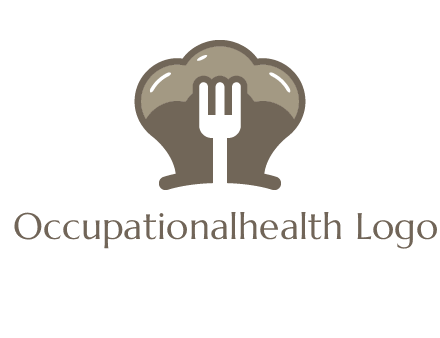 fork in chef hat logo