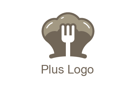 fork in chef hat logo