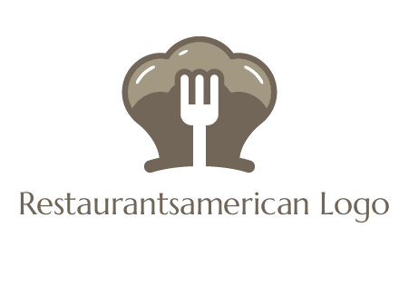 fork in chef hat logo