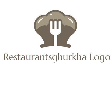 fork in chef hat logo