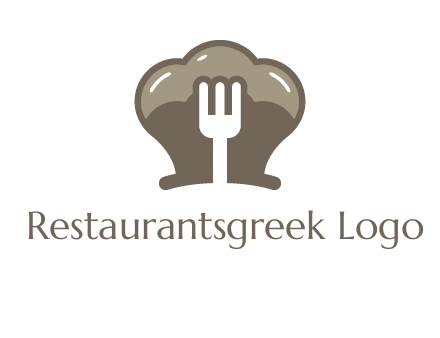 fork in chef hat logo