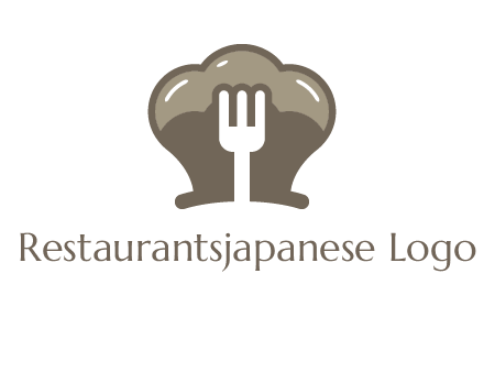 fork in chef hat logo