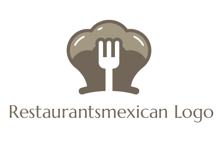 fork in chef hat logo