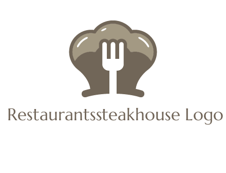 fork in chef hat logo