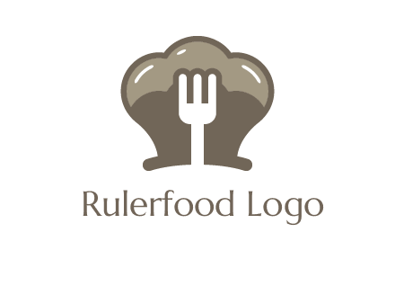fork in chef hat logo