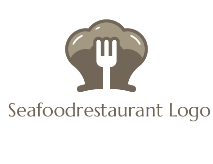 fork in chef hat logo