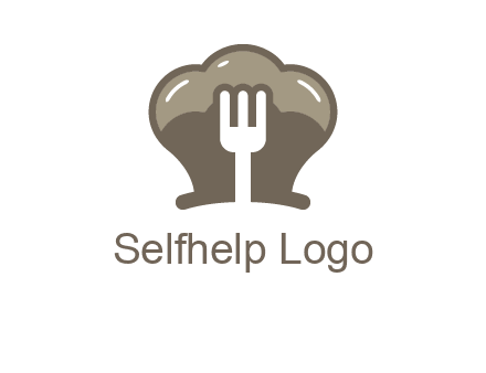 fork in chef hat logo