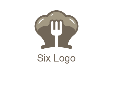 fork in chef hat logo