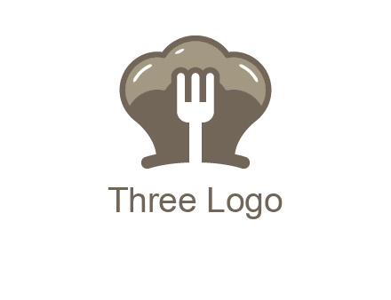 fork in chef hat logo