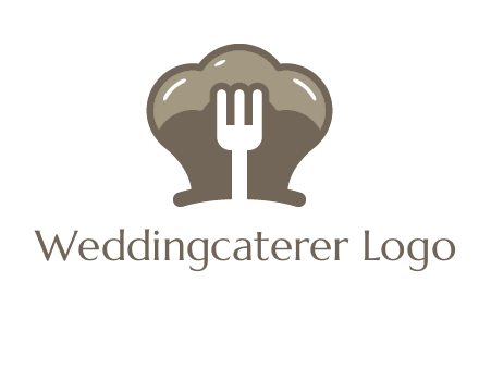 fork in chef hat logo